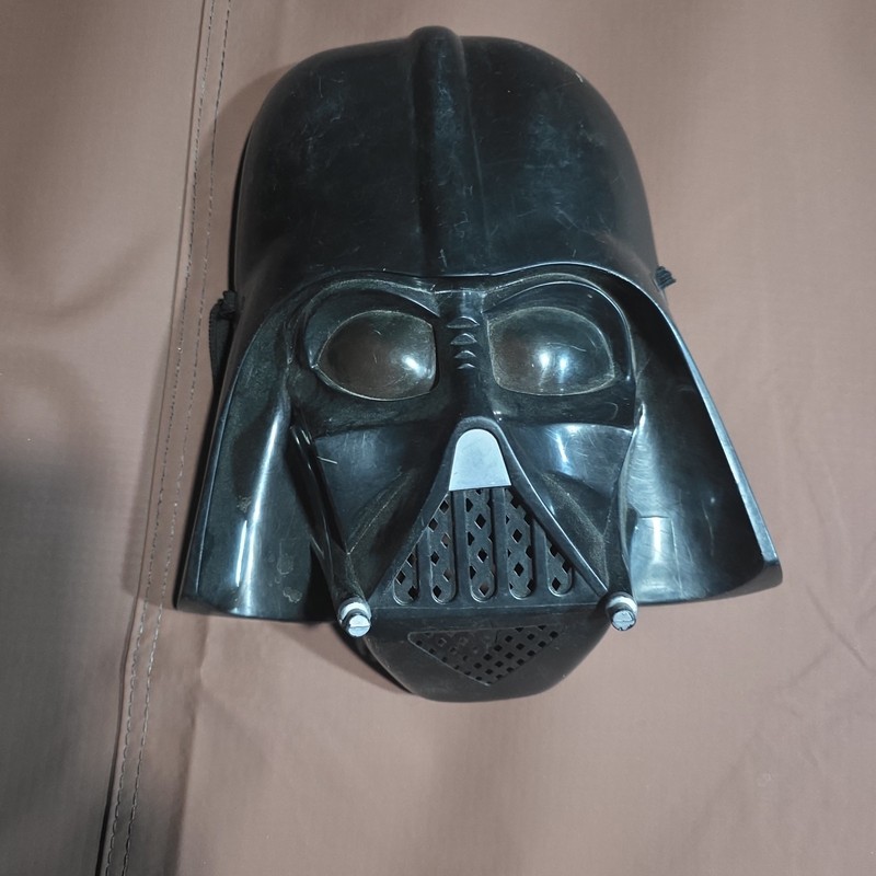 Vintage STAR WARS Darth Vader Mask Helmet 2005 Rubies Costumes