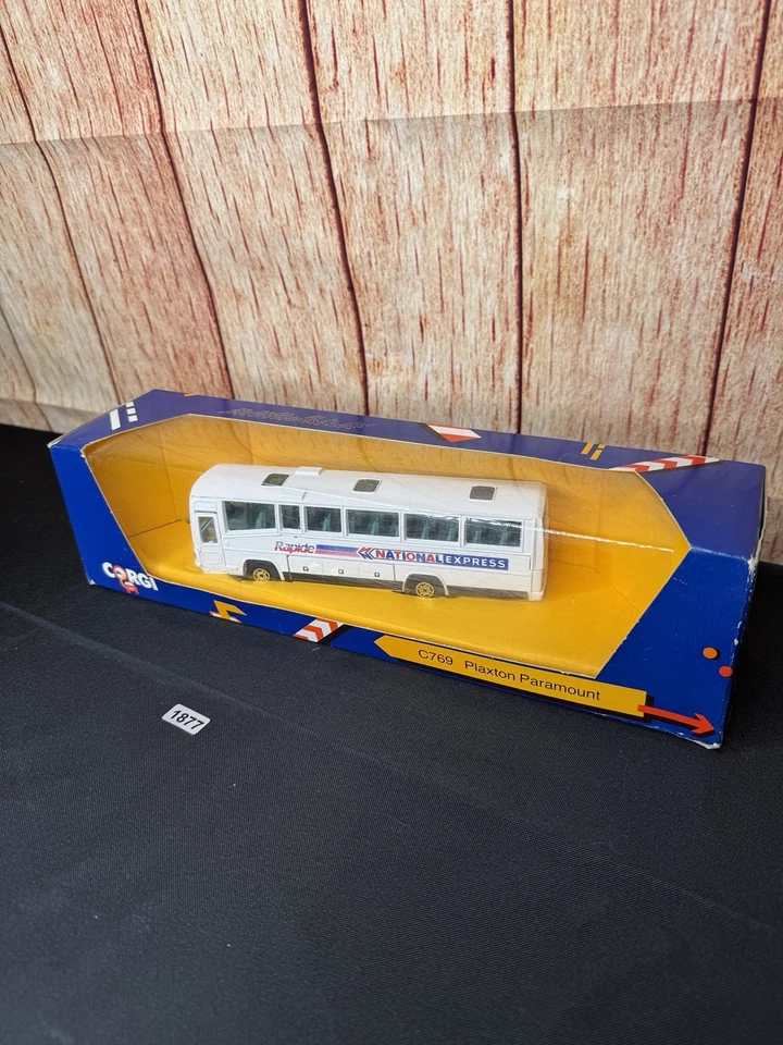 Autobús Corgi C769 Plaxton Paramount - Modelo Global Die-cast 1985 85’ Foto 2 de 4