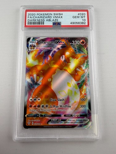 Charizard VMAX graded PSA 10 for sale on eBay