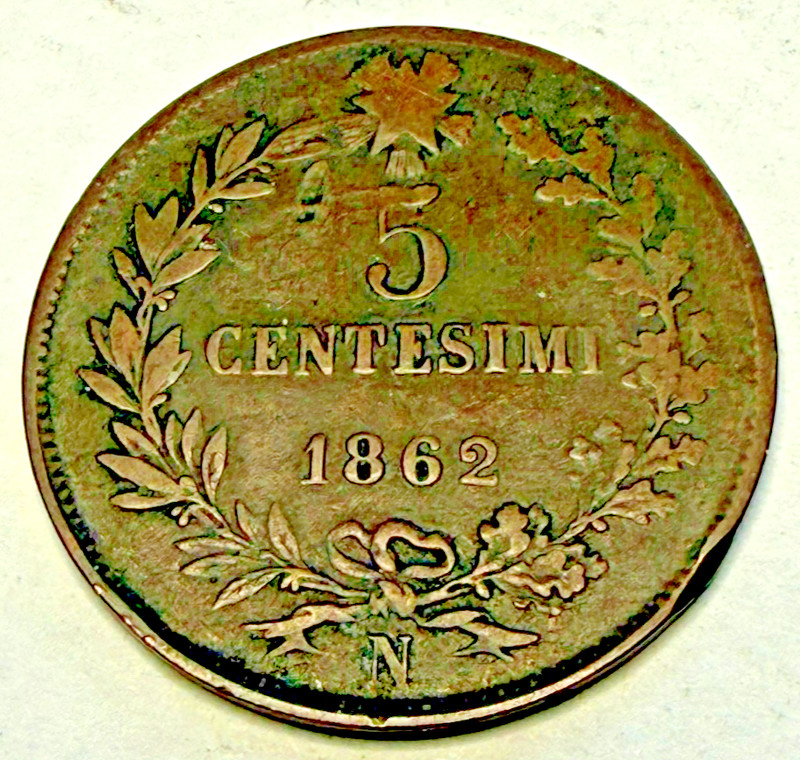 France 1862 5 Centimes
