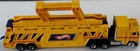 Hot Wheels Car Transporter Truck Yellow Blue Plastic 1986 Vintage Diecast