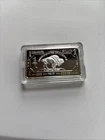 1 Oz One Troy Ounce Usa American Buffalo .999 Fine German Silver Bar