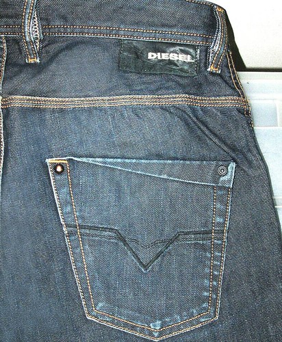 *HOT Men's DIESEL @ KROOLEY Art 88Z - Slim CARROT DARK Jeans 29 x 32 (Fit  30x31) | eBay