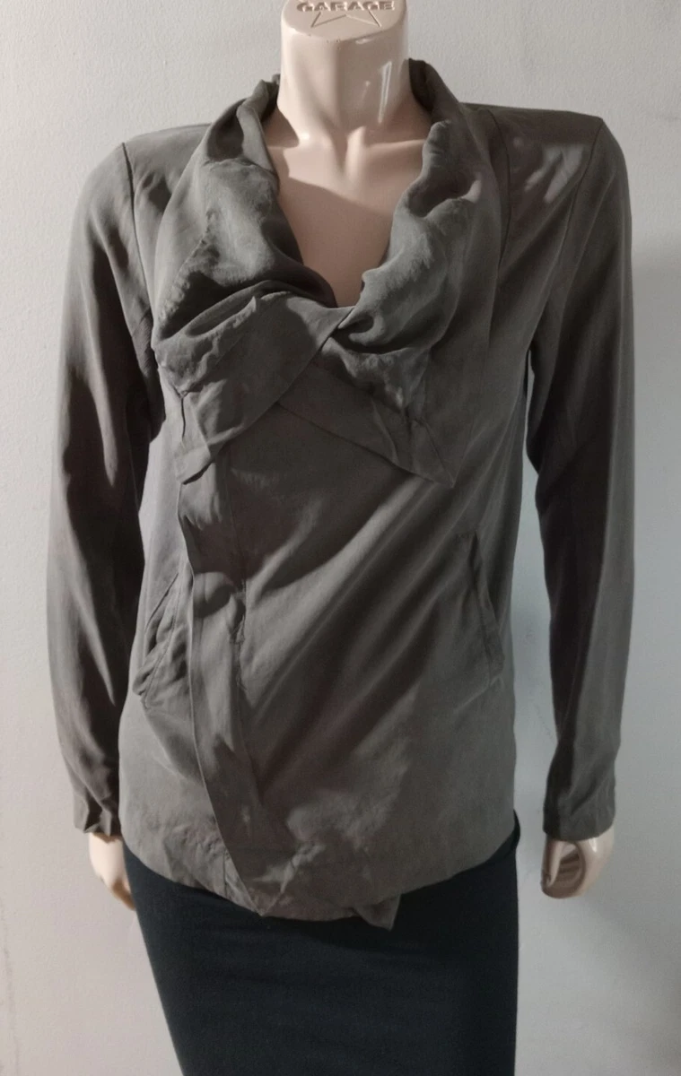 Gold Hawk Women's S Jacket Khaki Silk | eBay