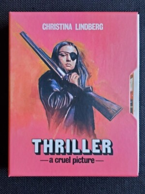 THRILLER A CRUEL PICTURE & THEY CALL HER ONE EYE Limited Edition 4K SOLD OUT OOP