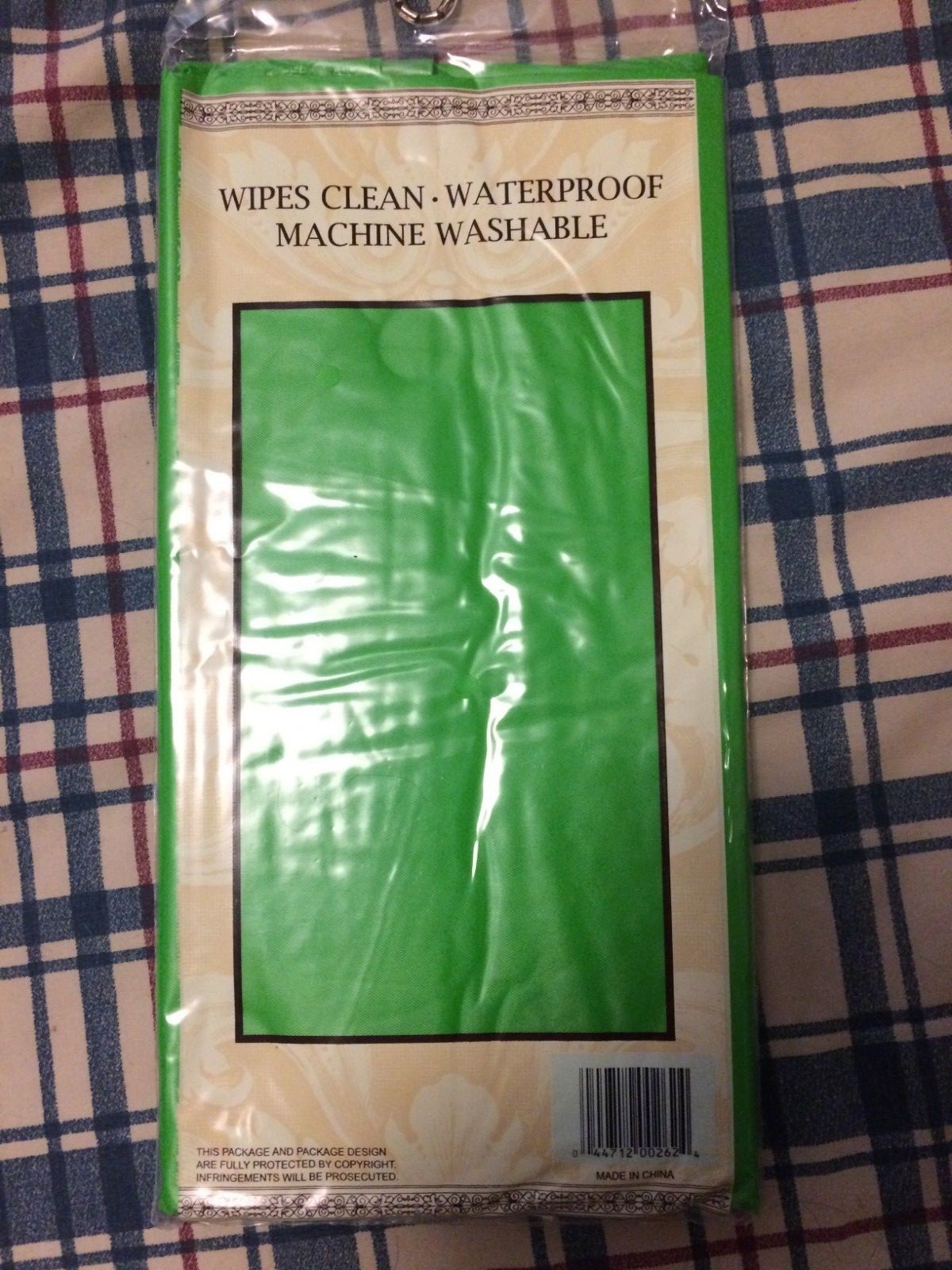 Vinyl Shower Curtain MEDIUM/LIGHT WEIGHT Liner Contemporary Bright