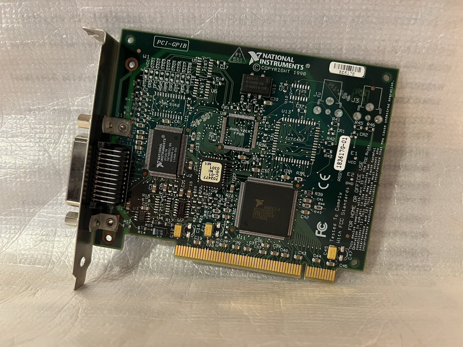 Used National Instruments PCI-6025E DAQ Card – Multifunction Analog Input Data Acquisition