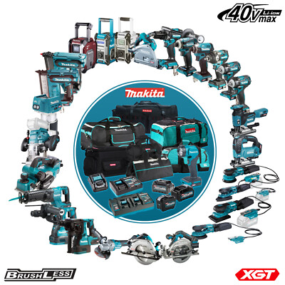 Xgt Makita Battery Tool Range Makita 40V Max XGT Cordless Power