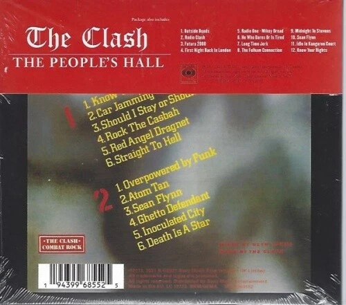 The Clash - Combat Rock & the People'S Hall - Digipack - 2 CD - Neu / OVP - Bild 2 von 2