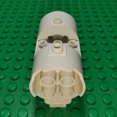 Lego 30360 Cylinder x x 2/3 Horizontal White