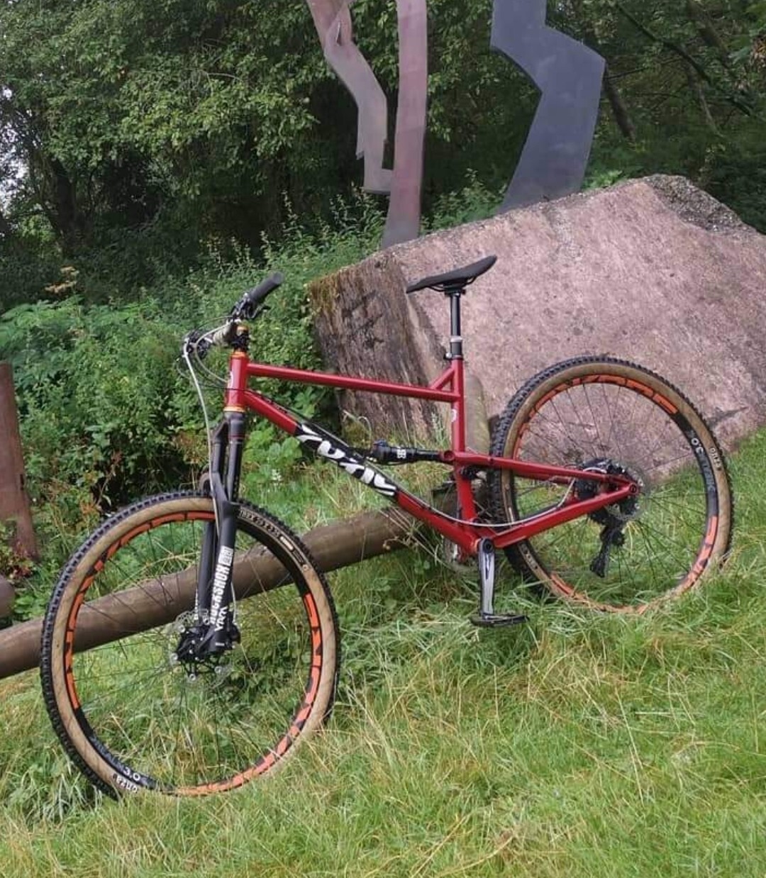 Cotic Rocket Max Steel 29er Enduro Mountain Bike XL Frame 160mm Travel