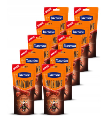 7x  Tarczynski Barbecue BBQ Kabanos Cabanossi Gefüllt Kabanosy Wurst  95g