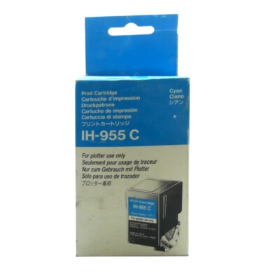 Original Canon Ink Cartridge IH-955 Cyan for Plotter 5200 5500 W 7000
