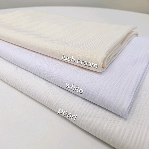 Premium Ribbed Jersey Hijab Material de Jersey de Alta Calidad Jersey Hijab Exclusivo Jersey Hijab - Imagen 17 de 40