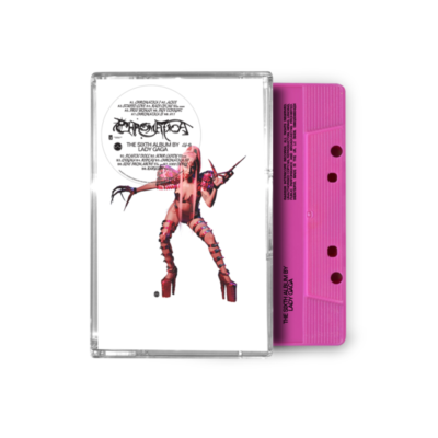 LADY GAGA CHROMATICA OFFICIAL PINK CASSETTE 2 RARE LIMITED EDITION