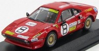 Best Model 1/43 Ferrari 308 Gtb 24H Daytona 1978 Diecast Static Model