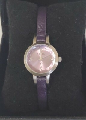 Fossil F2 Purple/Pink Watch Vintage Small Purple-dial F2 Fossil Women main image 4