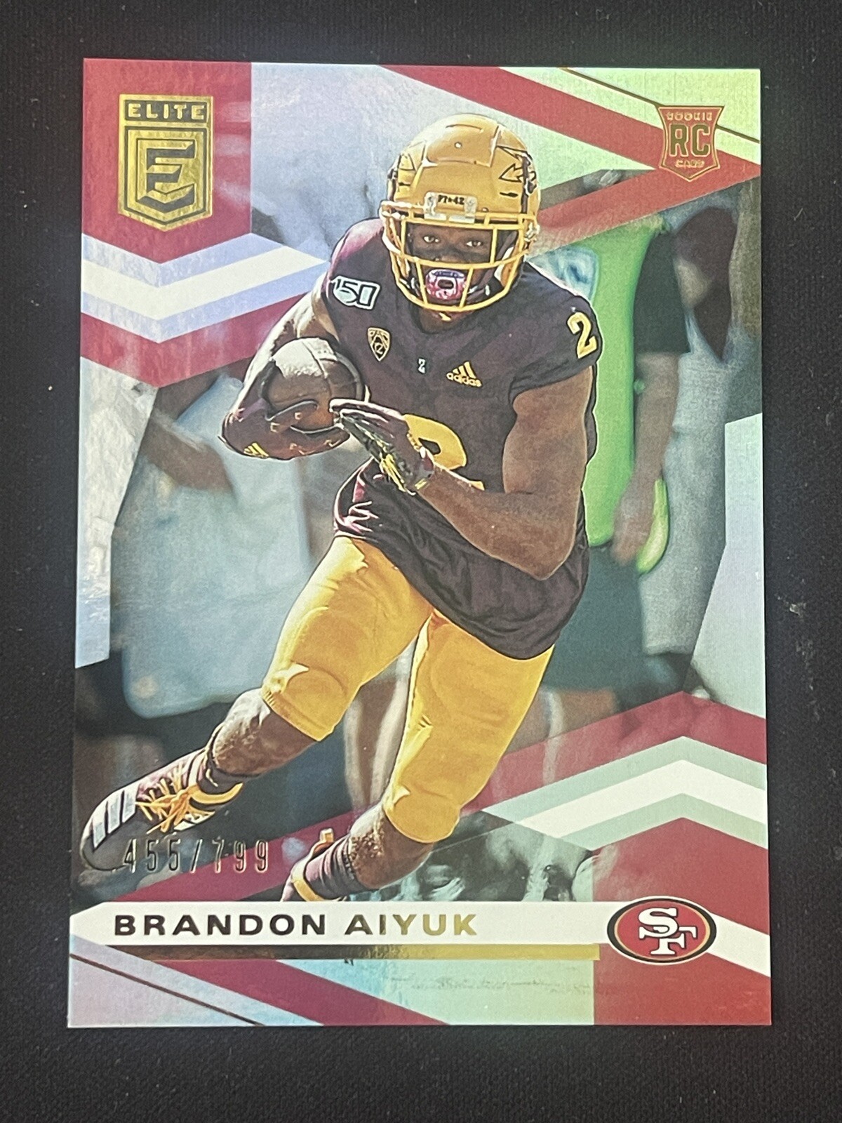 2020 Panini Donruss Elite Rookies /799 Brandon Aiyuk #122 Rookie RC