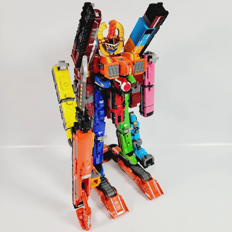 Power Rangers Toqger DX Build Dai-Oh & Toq-Oh & Diesel-Oh Set Megazord BANDAI Foto 4 de 4
