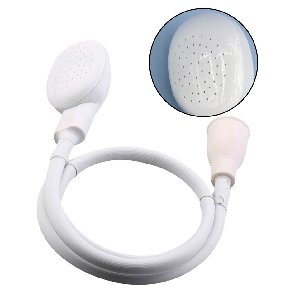 Single Tap Shower Spray Hose Bath Pipe Tub Sink Spray Attachment Easy