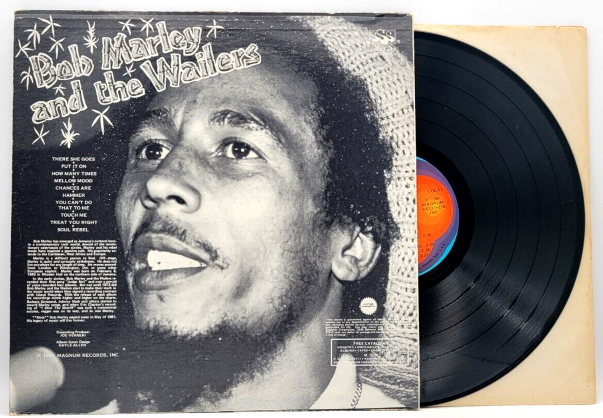 BOB MARLEY & THE WAILERS - SELF-TITLED - REGGAE SKA LP RECORD | eBay