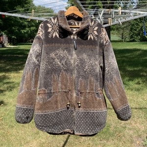 denali reversible fleece coat