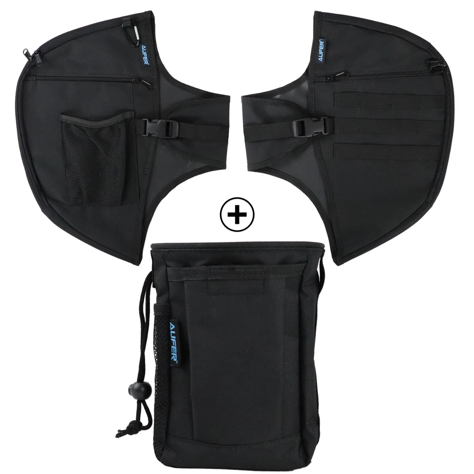 Bolsa de cubiertas de barra de motor Soft Lowers Chaps para Harley Touring Road King 1980-2023 Foto 4 de 4