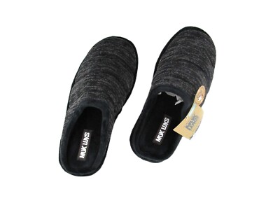 Muk Luks Men's Marcus Clog Slippers, Soft Comfy Insoles, Closed Toe Footwear