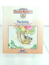 Vintage Teddy Ruxpin The Airship Discover A Whole New World Children's Book 1986