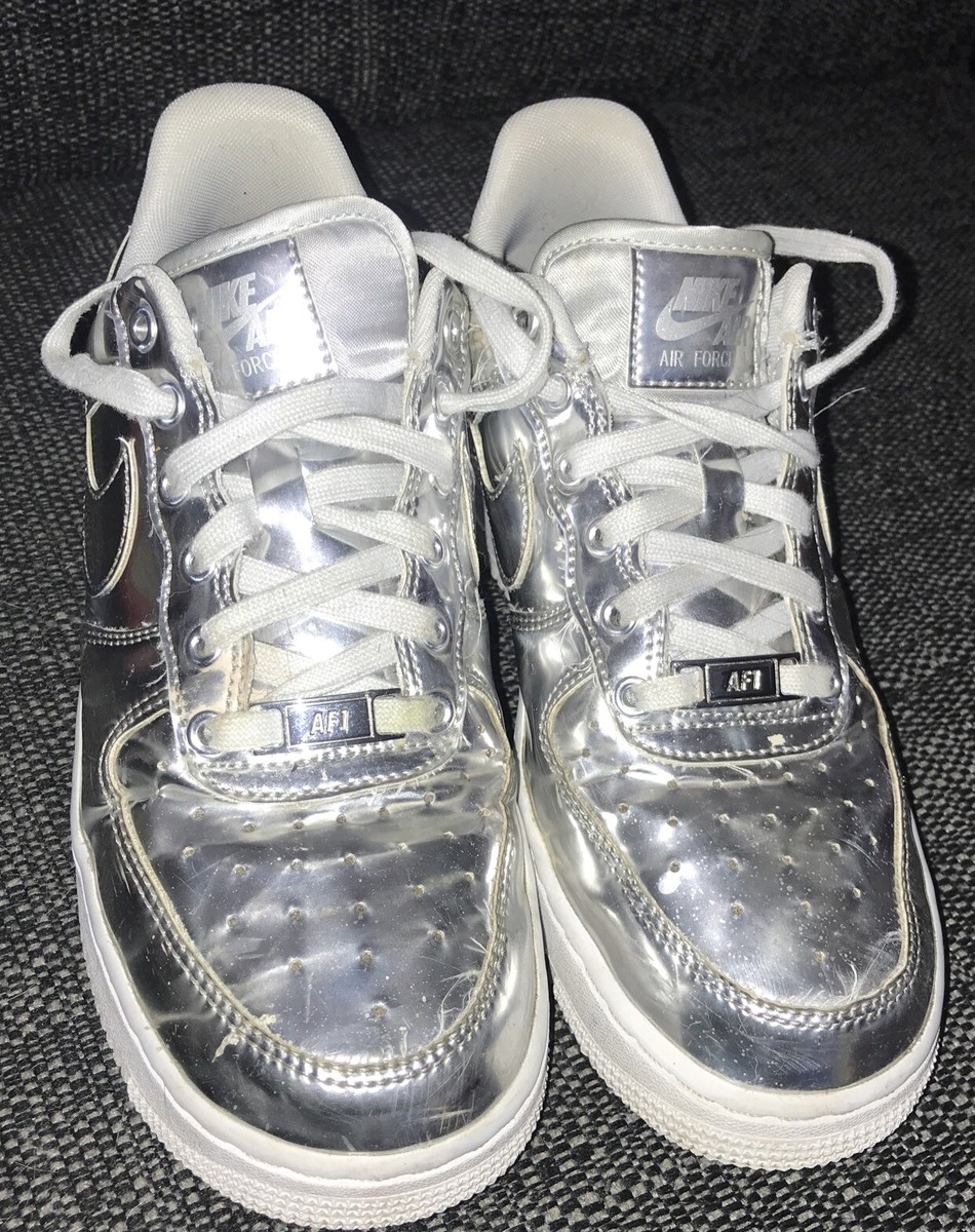 air force 1 low metallic chrome