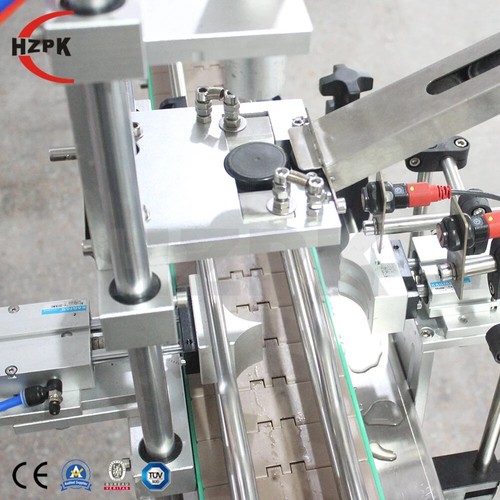 Automatic Linear Capping Sealing Machine for Round Plastic Bottle Cover ...