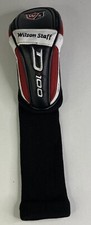 Wilson Staff D100 #3h Black Red & White Fairway Rescue Wood Golf Club Head Cover