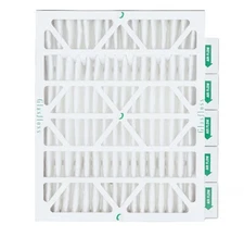 20x25x4 MERV 10 AC Air Filters. 6 PACK.  Actual Size: 19-1/2 x 24-1/2 x 3-3/4