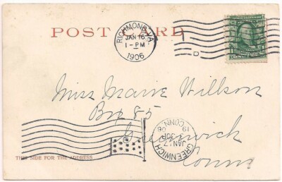 希少　The Cardinal James Shirley 希少 The Cardinal James Shirley Postcard VA Shirley Mansion, James
