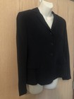 ANN TAYLOR navy blue button down blazer size 6 petite — photo 2