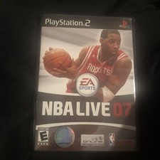 NBA live PS2 game 2007