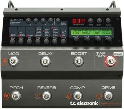 Used t.c.electronic Nova System Guitar Effects Effector From Japan