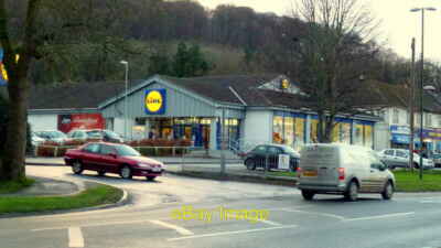Photo 6x4 Lidl supermarket, Kingshill, Dursley In the shadow of Sheep c2012
