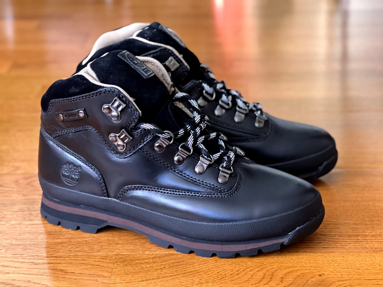 Bottes de randonnée Timberland x Supreme Euro   Noir   84576   Taille 9,5   2011   Neuf !