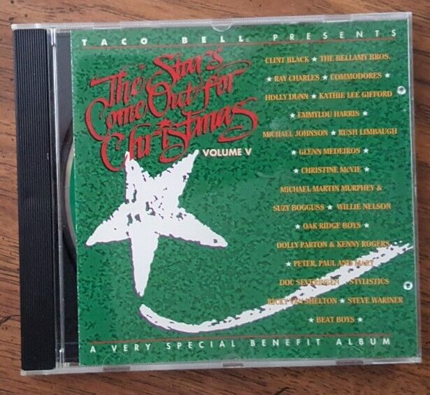 The Stars Come Out For Christmas CD Volume 5 Rush Limbaugh Ray Charles Dolly 