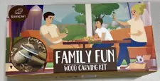 Family Fun Wood Carving Kit BeaverCraft DIY09