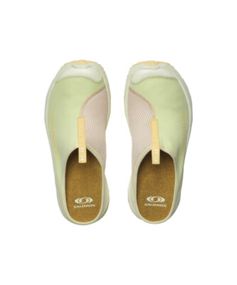 サンダル Salomon RX Slide 3.0 White Jade: Cloud Pink: Golden Fleece / Salomon Rx Slide 3.0 Slip-On Shoe - White Jade/Cloud Pink