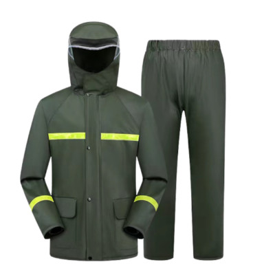 Men Women Rain Suits Jackets Pant Gear motorcycle hivis Waterproof Raincoat
