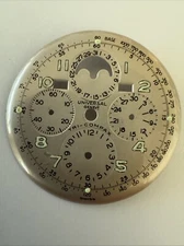 Universal Geneve Tri-Compax Moonphase Chronograph Silver Dial item# e11329