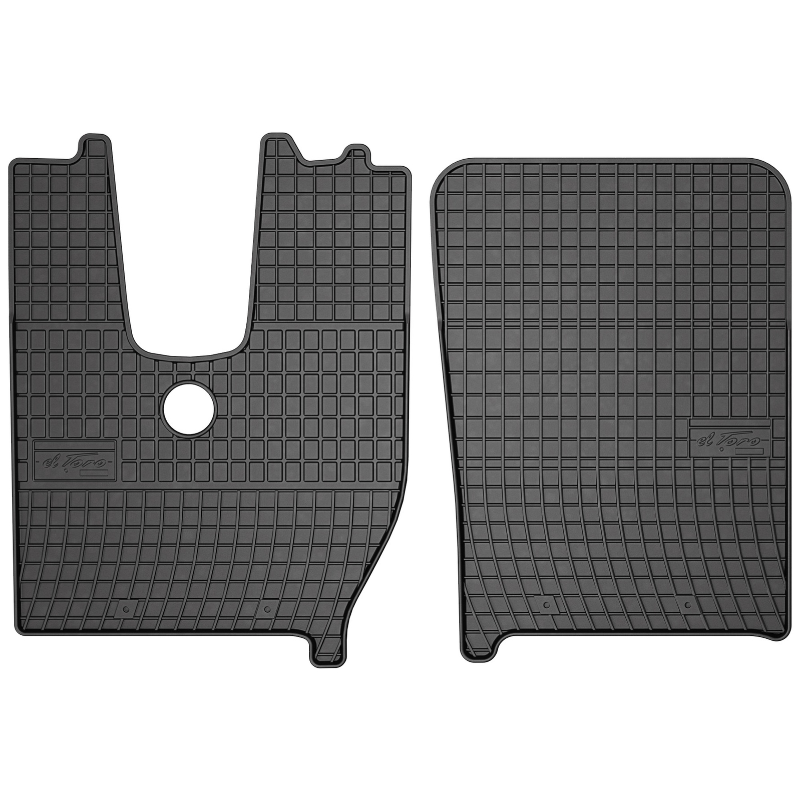 Tapis de sol caoutchouc Iveco S-Way 2019 Frogum El Toro noir