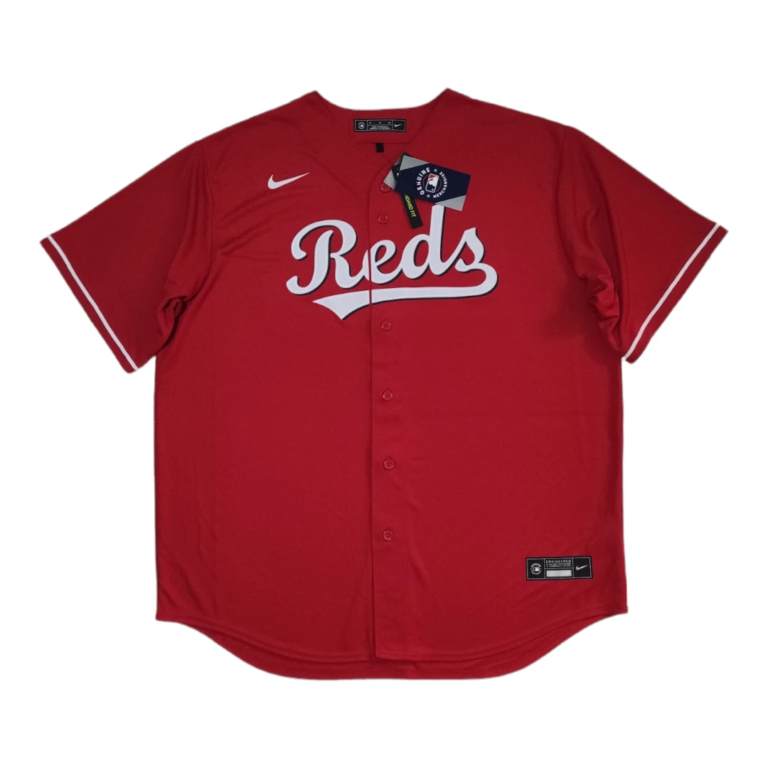 Nike Men's Nike Scarlet Cincinnati Reds Alternate Authentic Team