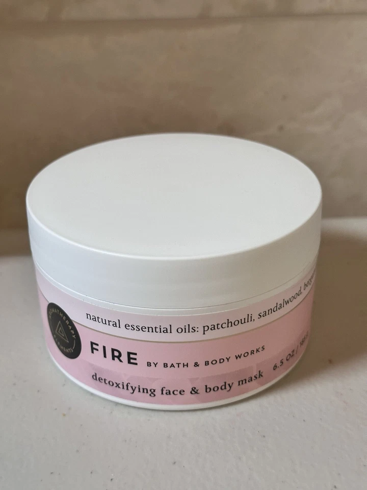 Mascarilla facial y corporal Bath & Body Works aromaterapia FIRE 6,5 OZ NUEVA AUG Foto 3 de 4
