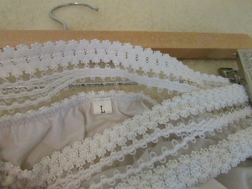LOT of 2 Ladies Half Slip Under Skirt Dress, Elastic Waist, Sizes M + L *INHERIT - 第 6/14 張圖片