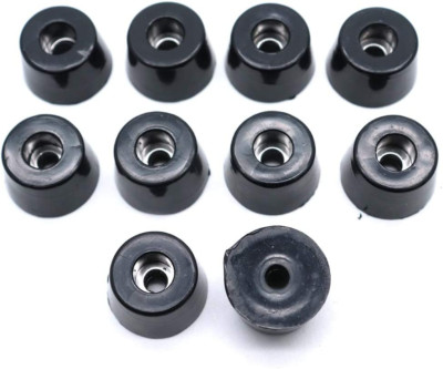 10Pcs 21X17X12Mm Rubber Feet for Guitar Amplifier Cabinet Air Compressor