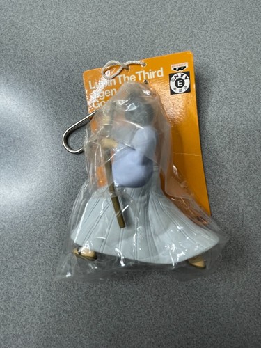 Lupin The Third 3rd Key chain Prize Banpresto 2009 Goemon Ishikawa - Picture 1 of 5